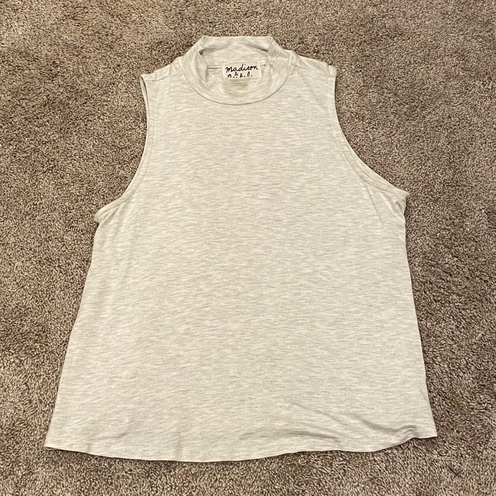 High neck tank top